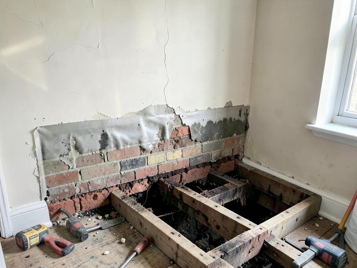 Dampness & Rot Treatment project example